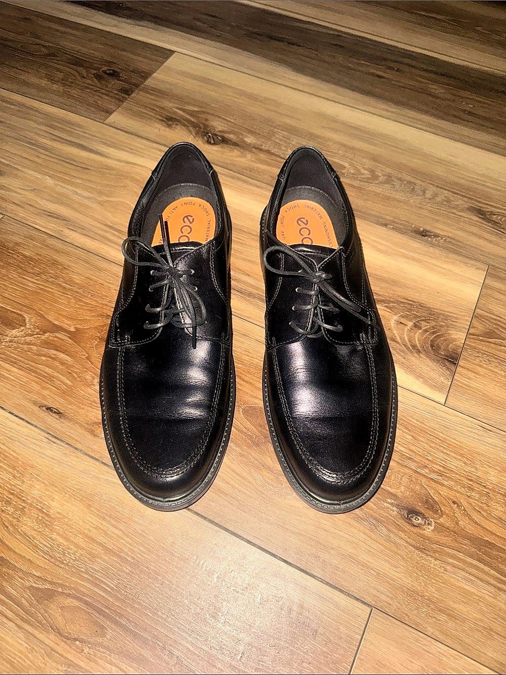 ECCO Men's Black Dress Shoes EU 46